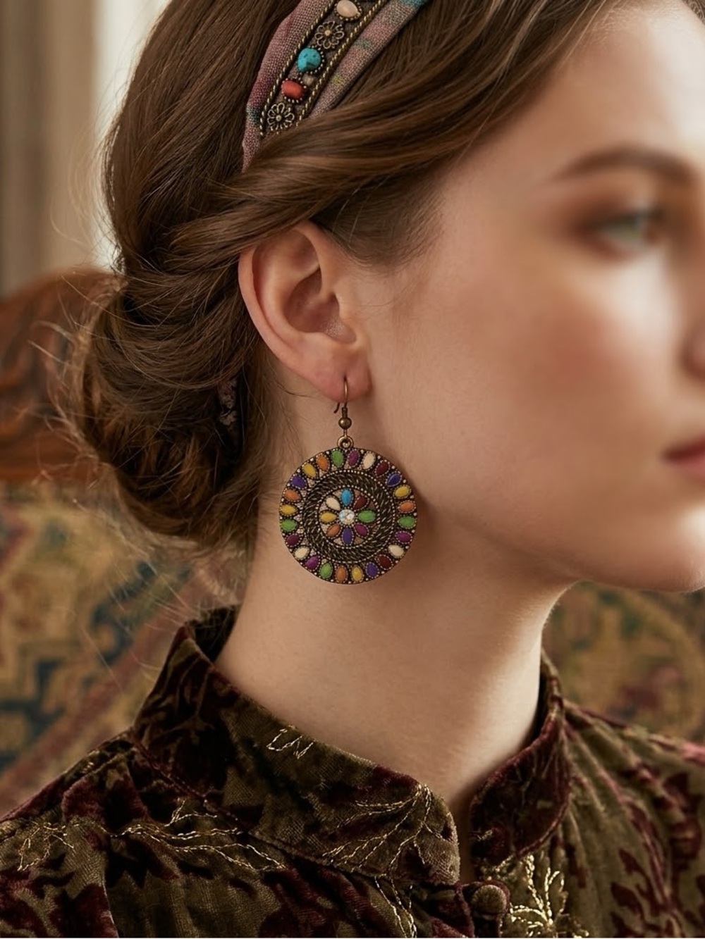 NEW women‘s Vintage Boho Drop earrings